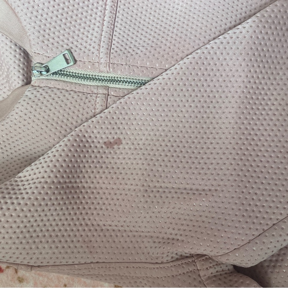 Beige Pink Texture Jacket - Picture 3 of 6